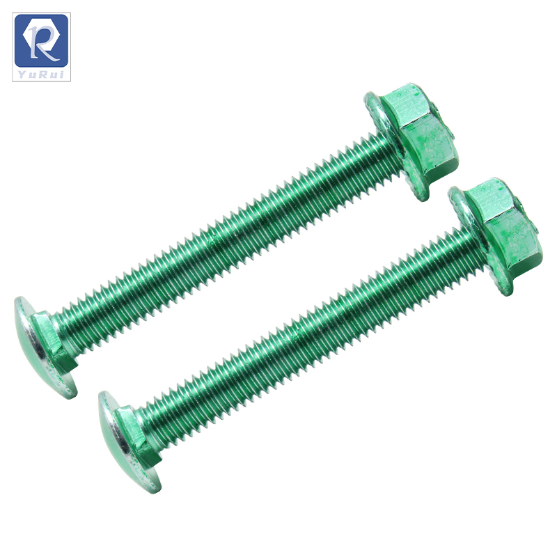 Carriage bolts, bridge frame screws, semi-round head square neck screws and French nuts, special combination bolts for shelves