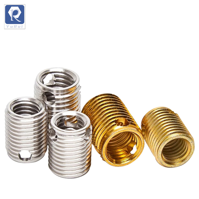 Thread insertion thread sleeve, thread repair bushing, thread protection thread sleeve, three-hole self-tapping thread sleeve