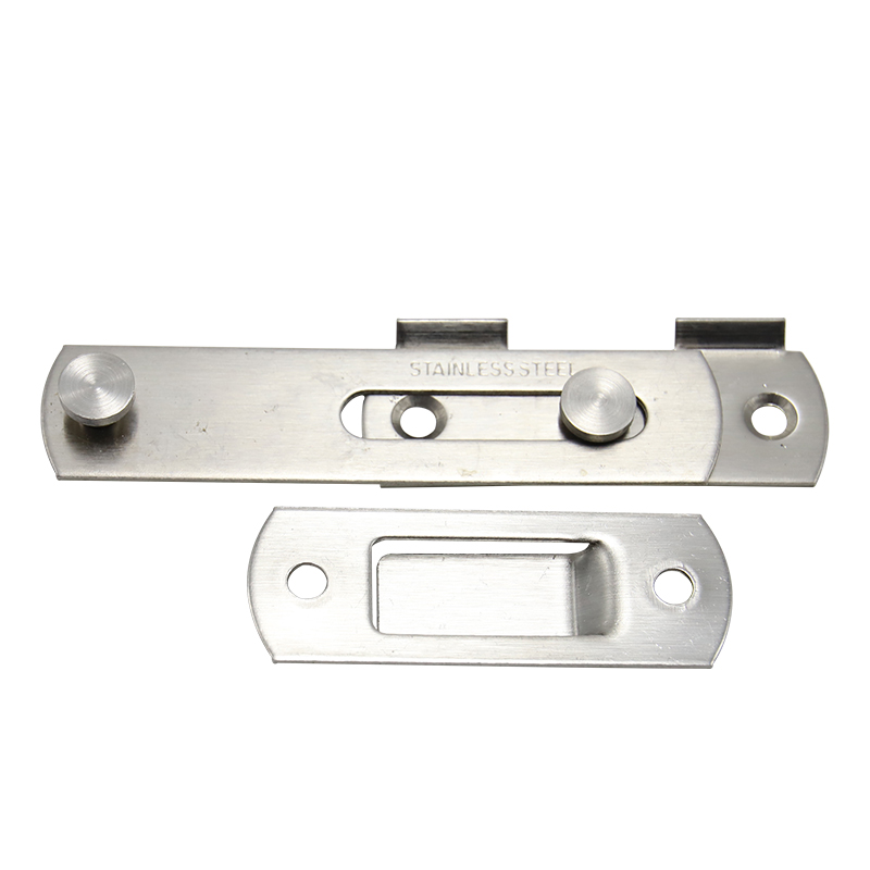 Flip door latch safety door latch, window bathroom cabinet door lock, sliding door latch and installation screws