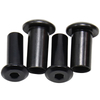 T-shaped Nuts, Connecting Nuts for Tables, Chairs and Bed Frames, Hex Socket Insert Nuts, Screw Column Sleeve Nuts, Black