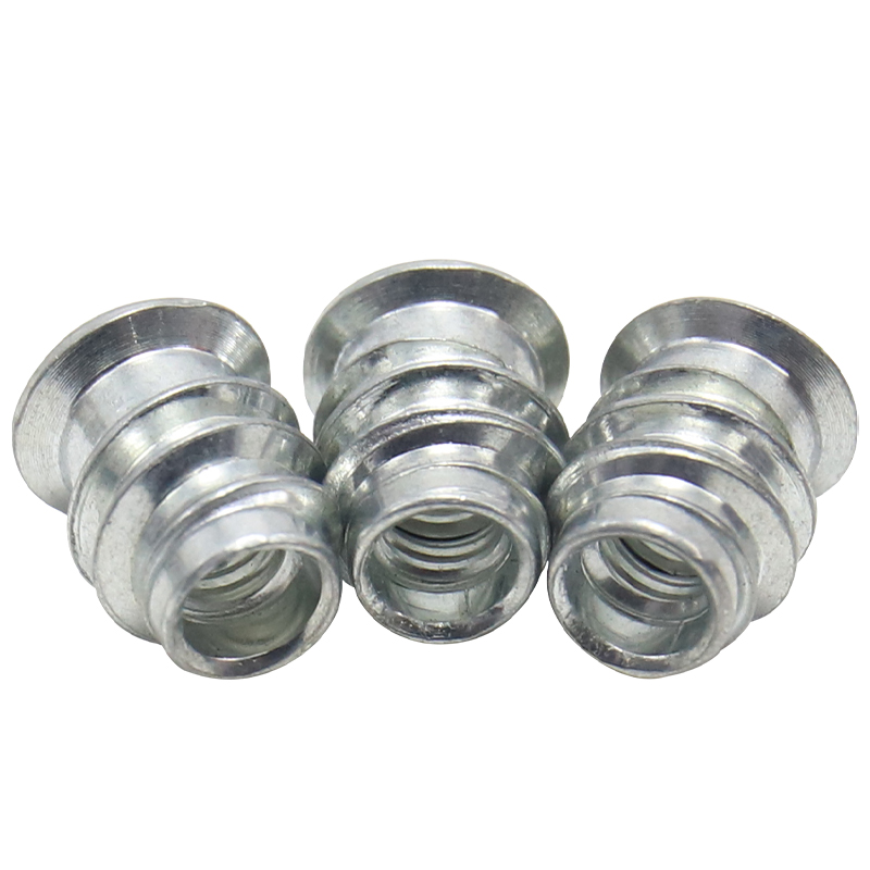 Hex socket drive nut plug, bolt fastener connector, embedded nut for wooden furniture, special custom process
