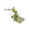 360-degree flip hinge, hidden folding hinge, table, desk, bed frame combination furniture hardware, flip hinge