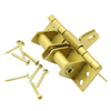 Automatic door closing hinges, wooden door hinges, multi-functional door closers with positioning invisible door spring hinges, with screw combinations