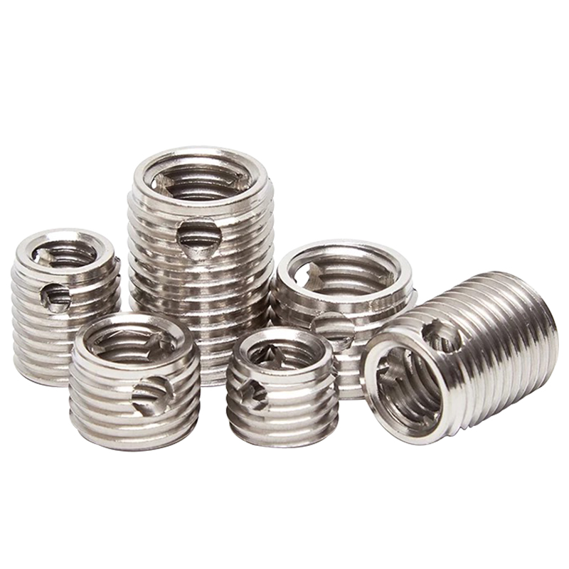 Thread insertion thread sleeve, thread repair bushing, thread protection thread sleeve, three-hole self-tapping thread sleeve