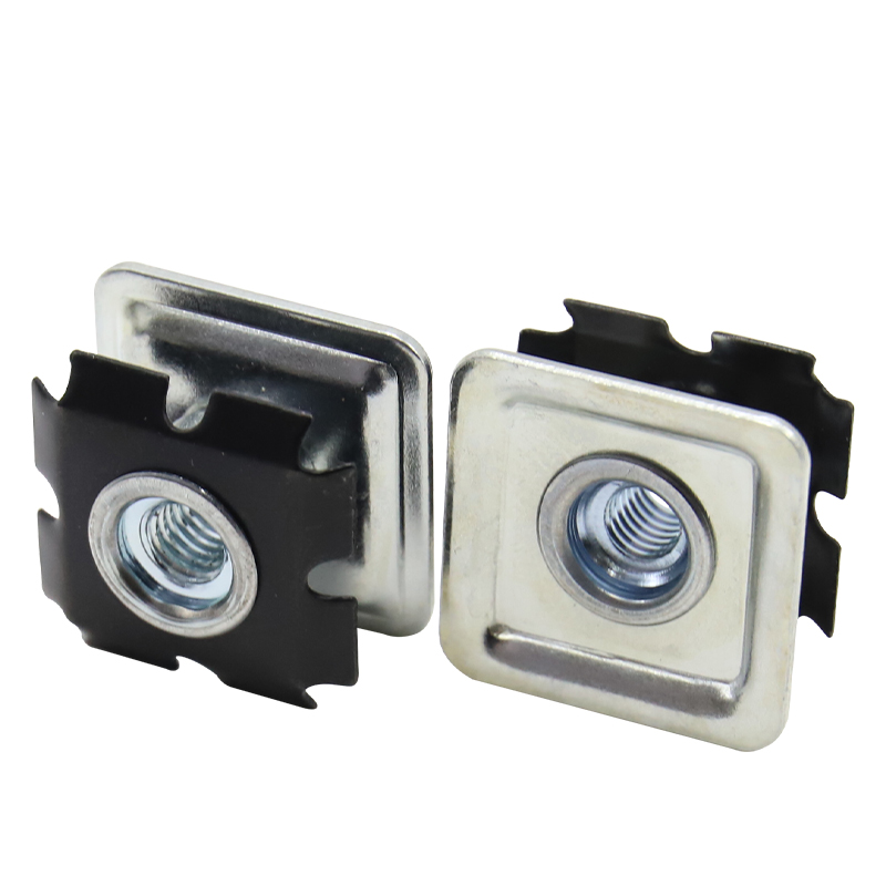 Sunflower nut, inner connection nut of iron pipe, double-layer star-shaped casters, insertion nut, and 梅花 spring piece nut