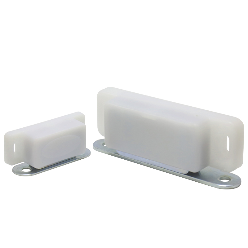 The strong magnetic attraction furniture wooden door plastic electromagnetic lock tongue, magnetic door latch, and the plastic magnetic lock tongue for cabinets are easy to install and suitable for ma