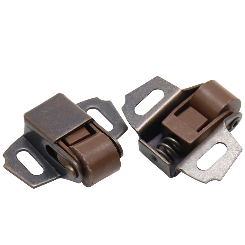 Roller Spring Cabinet Furniture Closet Door Lock Latch, Cabinet Door Lock Latch, Cabinet Door Roller Lock Buckle, Cabinet Door Roller Lock Buckle, Single Roller