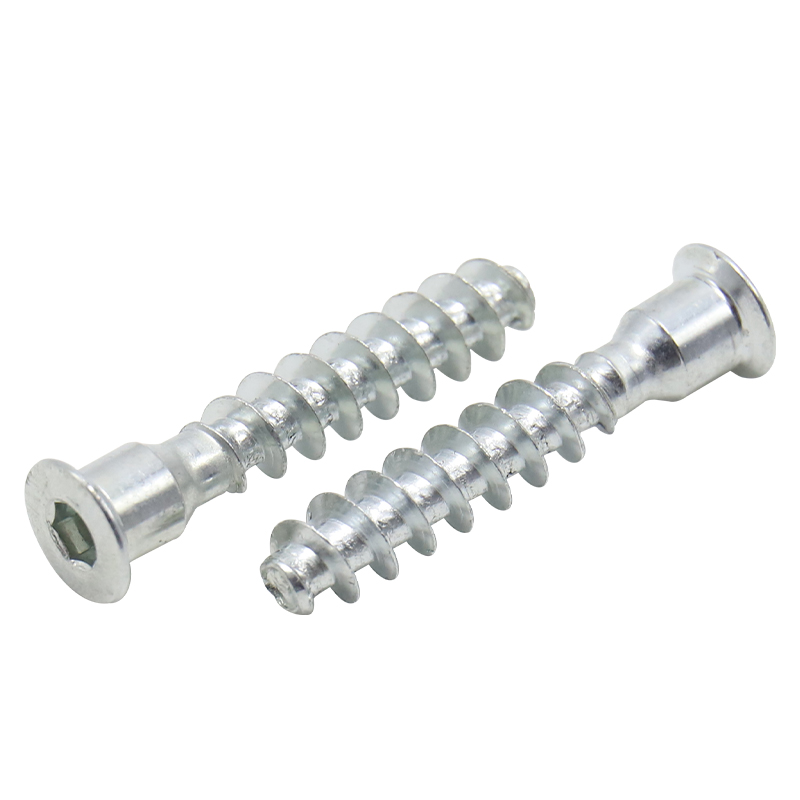 Hexagonal socket drives countersunk furniture connection self-tapping screws