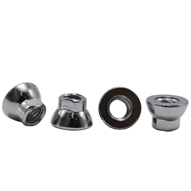 Screw in the knob cap, then screw in the decorative hardware accessories and lighting hardware accessories
