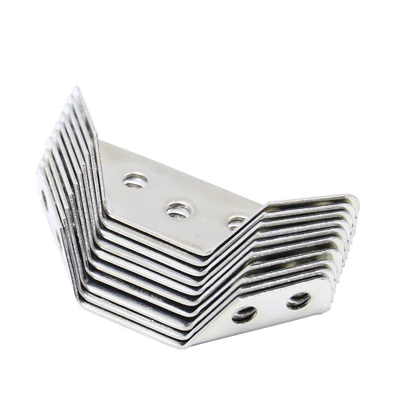 Universal corner code for table, chair and cabinet corner fasteners, connectors, wooden furniture shelves, supports, triangular stabilizers