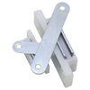 The strong magnetic attraction furniture wooden door plastic electromagnetic lock tongue, magnetic door latch, and the plastic magnetic lock tongue for cabinets are easy to install and suitable for ma