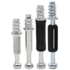 3-in-1 furniture connection hardware set, CAM screw connecting rod and embedded nut, wardrobe splicing cabinet locking nut