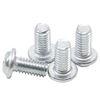 Cross-shaped slotted disc round head screws, washer leading screw bolts