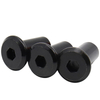 T-shaped Nuts, Connecting Nuts for Tables, Chairs and Bed Frames, Hex Socket Insert Nuts, Screw Column Sleeve Nuts, Black