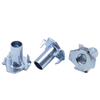 Carbon steel white zinc nut, four-corner nut, wood anti-rust dropper thread insert, furniture T-shaped wood insert nut, eight-claw hook nut