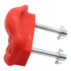 Pig-nose-shaped children's rock climbing stand, indoor and outdoor playground installation hardware kit, children's playground accessories rock climbing points