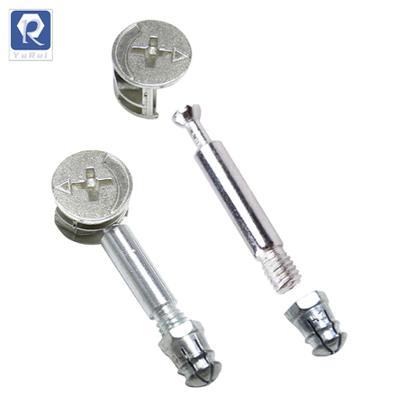 3-in-1 Cabinet connection CAM Lock Fittings Paneling furniture and chairs Assemble furniture CAM lock fasteners with pins and pre-inserted nuts