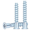 Direct repair screws, suitable for metal, wood and plastic, galvanized countersunk self-drilling screws
