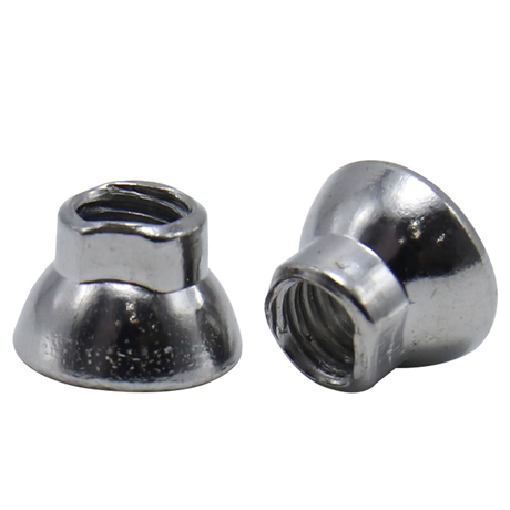 Screw in the knob cap, then screw in the decorative hardware accessories and lighting hardware accessories