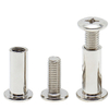 Binding bolt fasteners Cross drive socket caps for crib bolts and cap nut kits cross slot sleeve nut connection bolts