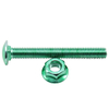 Carriage bolts, bridge frame screws, semi-round head square neck screws and French nuts, special combination bolts for shelves