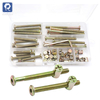 25 sets of m6-1.0 × 20mm/30mm/40mm/ 50mm/ 60mm screw and nut kits, barrel nuts + hex socket screws