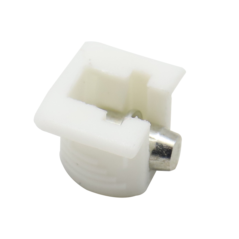 Glass fixed shelf support, furniture accessories wardrobe and cabinet movable partition nails, white cabinet bracket support nails two-in-one movable plastic composite brackets, shelf support pins
