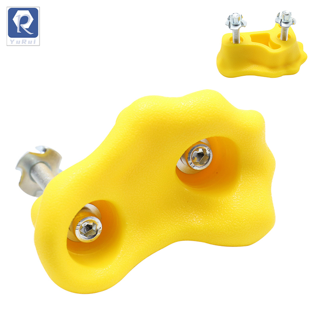 Pig-nose-shaped children's rock climbing stand, indoor and outdoor playground installation hardware kit, children's playground accessories rock climbing points