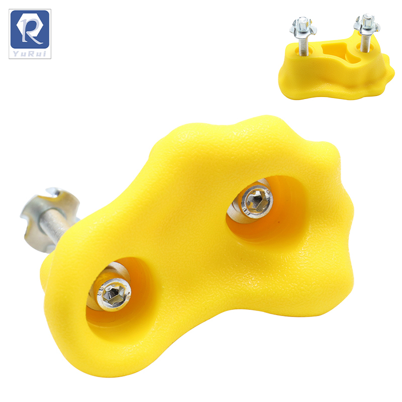 Pig-nose-shaped children's rock climbing stand, indoor and outdoor playground installation hardware kit, children's playground accessories rock climbing points