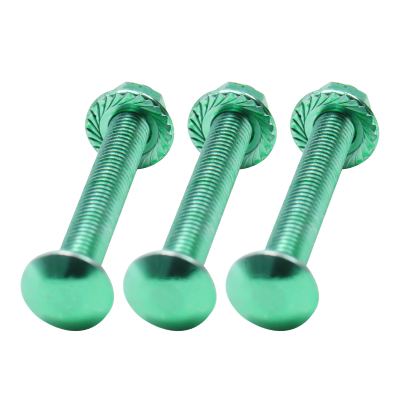 Carriage bolts, bridge frame screws, semi-round head square neck screws and French nuts, special combination bolts for shelves