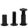 Hexagon socket drive, furniture bucket bolt combination bed frame bolt and nut kit, wooden sleeve cover bolt bucket nut kit