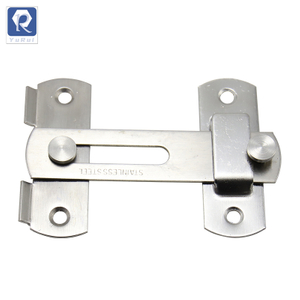 Flip door latch safety door latch, window bathroom cabinet door lock, sliding door latch and installation screws