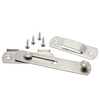 Flip door latch safety door latch, window bathroom cabinet door lock, sliding door latch and installation screws