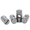 Non-electroplated bucket nuts, bucket cross pin slotted furniture nuts for beds, cribs and chairs, cross pin slotted nuts