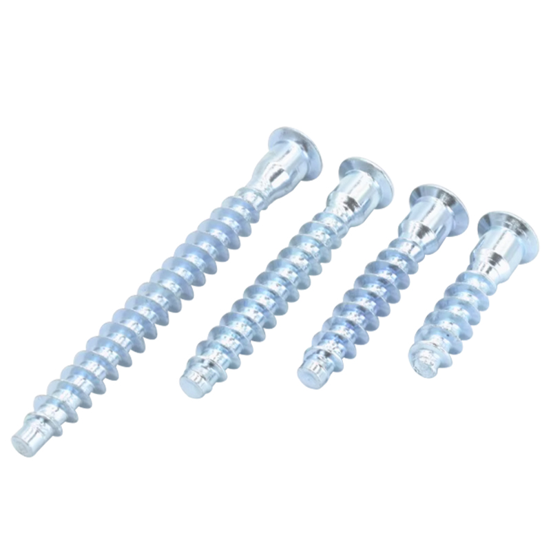 Direct repair screws, suitable for metal, wood and plastic, galvanized countersunk self-drilling screws