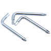 Simple repair tools, furniture hex wrench, cross wrench, L wrench, cross hex head dual-purpose wrench