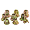 Threaded inserts for wood insert nut interface hexagon socket drive wood insert furniture nut