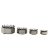 Galvanized carbon steel Keps nut, K-Lock Keps nut with outer toothed washer, Kep lock nut with hexagonal head