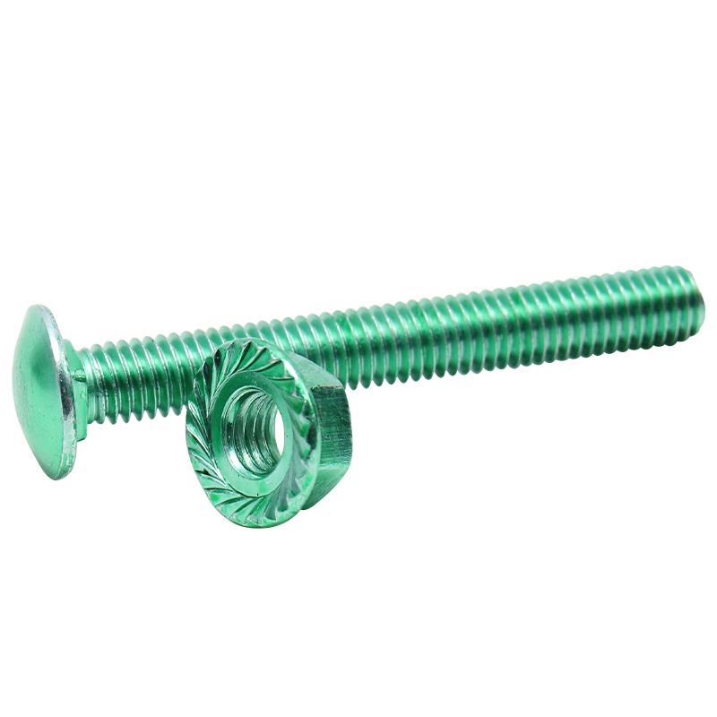 Carriage bolts, bridge frame screws, semi-round head square neck screws and French nuts, special combination bolts for shelves