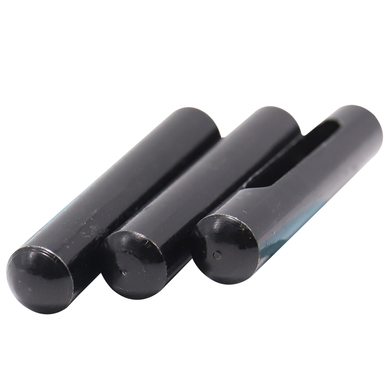 Slotted cylindrical locating pins for shelves, bookshelves, cabinets, furniture, and support nails for fixed positions