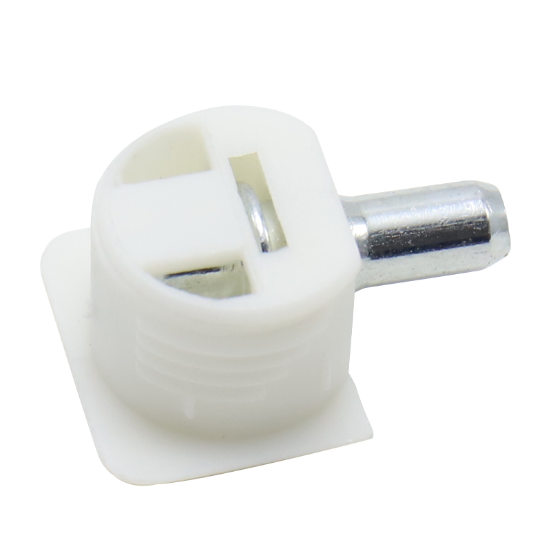 Glass fixed shelf support, furniture accessories wardrobe and cabinet movable partition nails, white cabinet bracket support nails two-in-one movable plastic composite brackets, shelf support pins