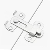 Flip door latch safety door latch, window bathroom cabinet door lock, sliding door latch and installation screws