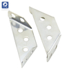 Universal corner code for table, chair and cabinet corner fasteners, connectors, wooden furniture shelves, supports, triangular stabilizers