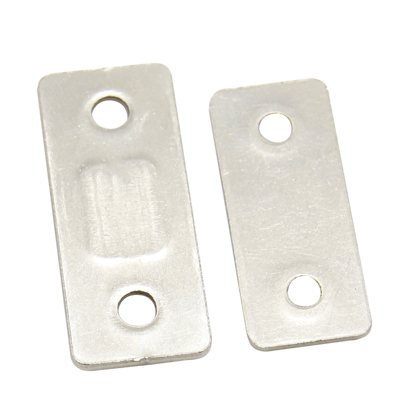 Magnetic cabinet door latches, stainless steel closet door latches, strong magnetic furniture door latches, including magnetic cabinet lock screws
