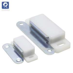 The strong magnetic attraction furniture wooden door plastic electromagnetic lock tongue, magnetic door latch, and the plastic magnetic lock tongue for cabinets are easy to install and suitable for ma