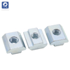 T-slot nuts made of carbon steel with galvanization, hardware sliding nuts, T-slot track accessories, hammer head fasteners