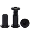 Hexagon socket drive, furniture bucket bolt combination bed frame bolt and nut kit, wooden sleeve cover bolt bucket nut kit