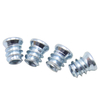 Carbon steel galvanized hex socket drive nut, pre-embedded connection nut for furniture hardware