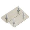 Magnetic cabinet door latches, stainless steel closet door latches, strong magnetic furniture door latches, including magnetic cabinet lock screws