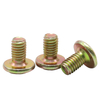 Cross screws, cross-shaped slotted round head screws